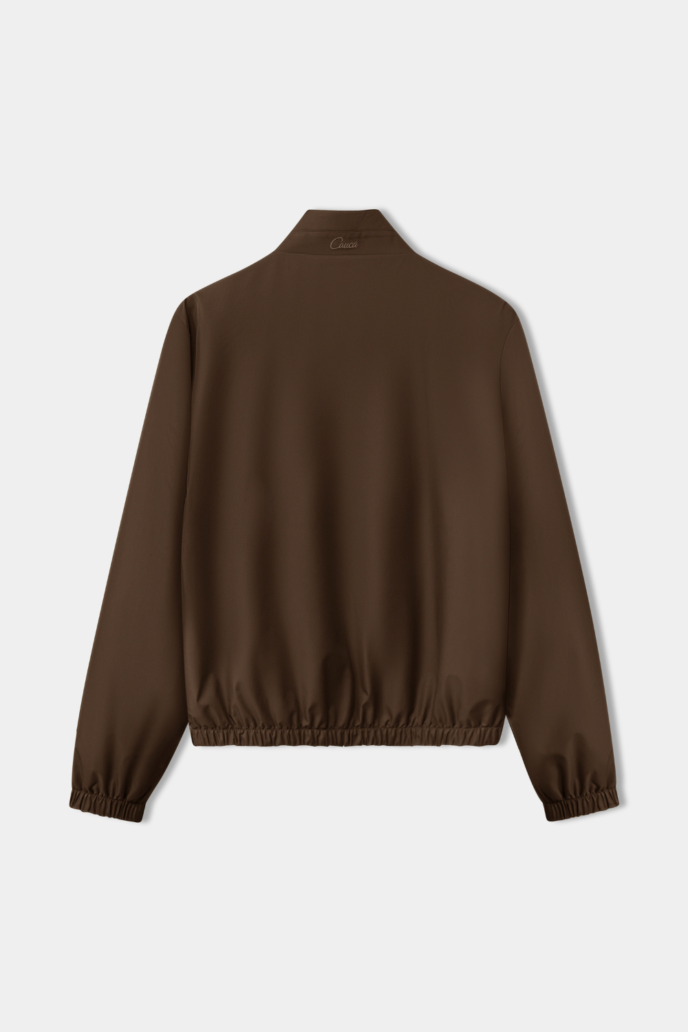 Chocolate Brown Reversible Bomber Jacket