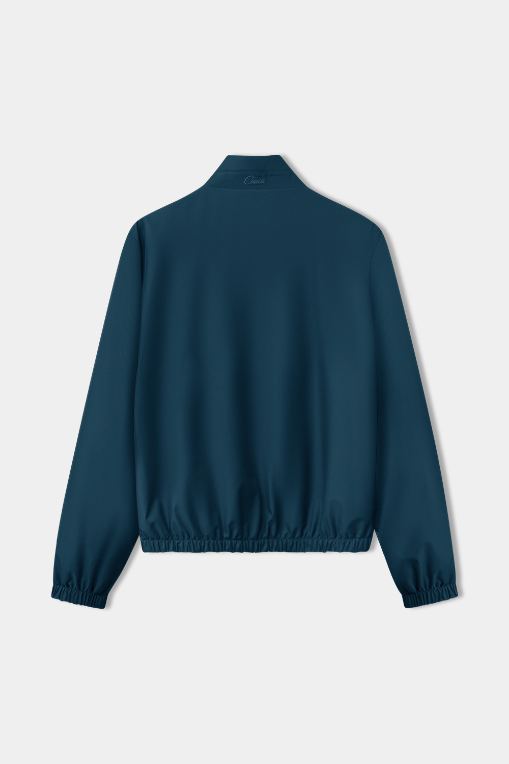 Petrol Blue Reversible Bomber Jacket