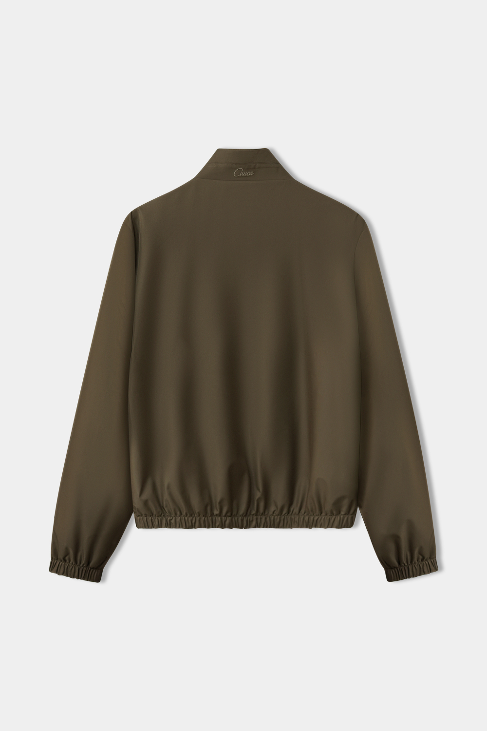 Deep Taupe Reversible Bomber Jacket