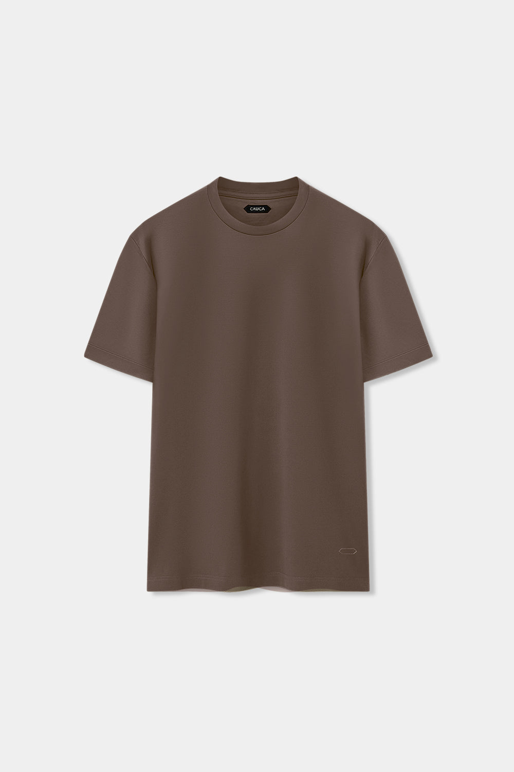 Brown Mercerized T-shirt