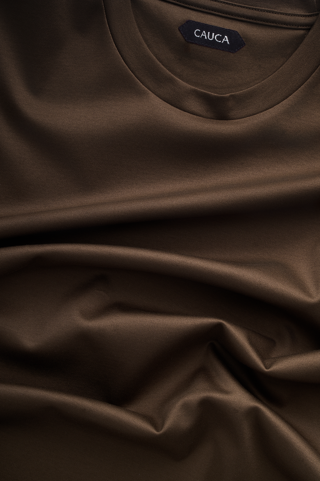 Brown Mercerized T-shirt