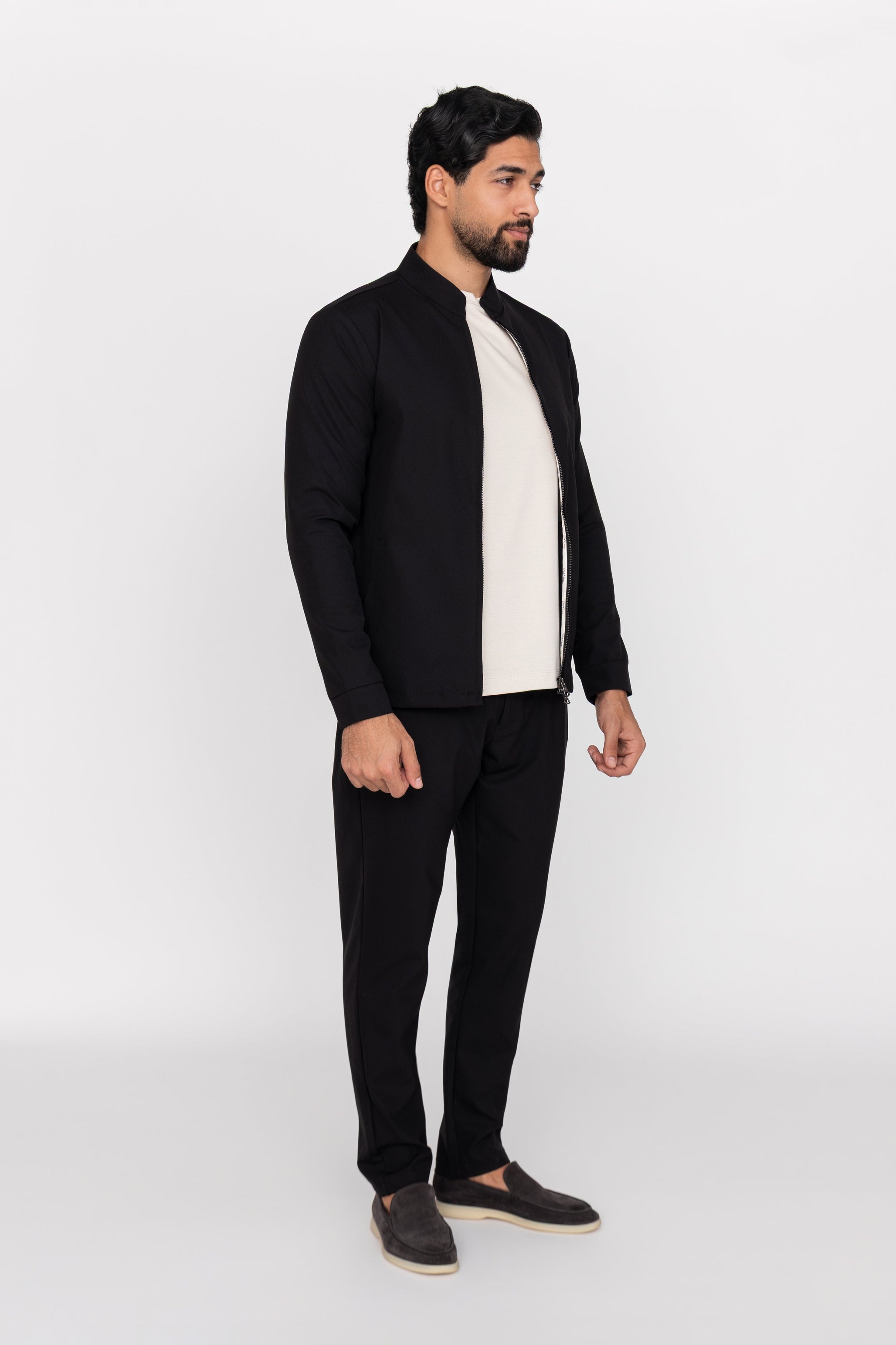 Black Urban Tech Jacket