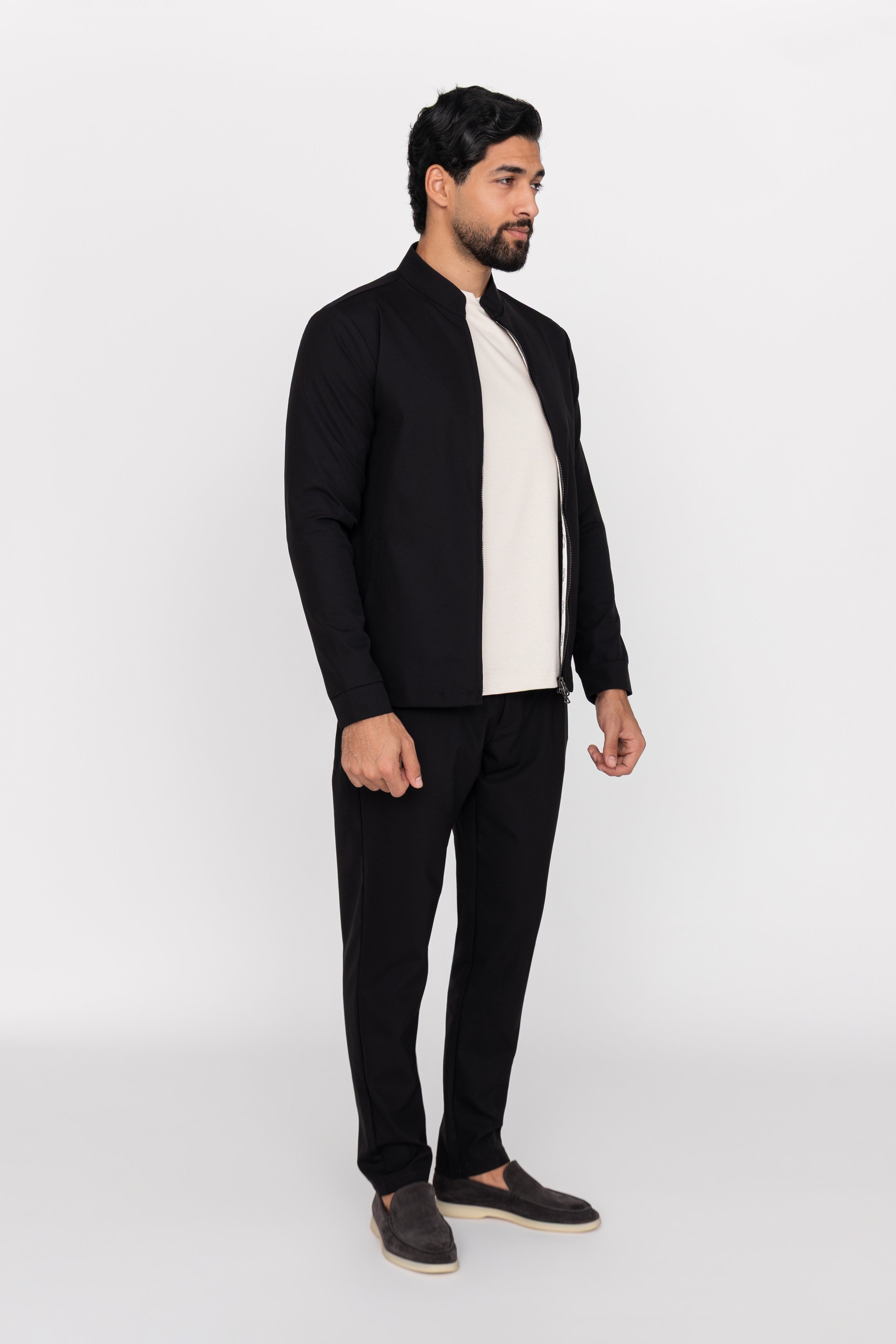 Black Urban Tech Jacket