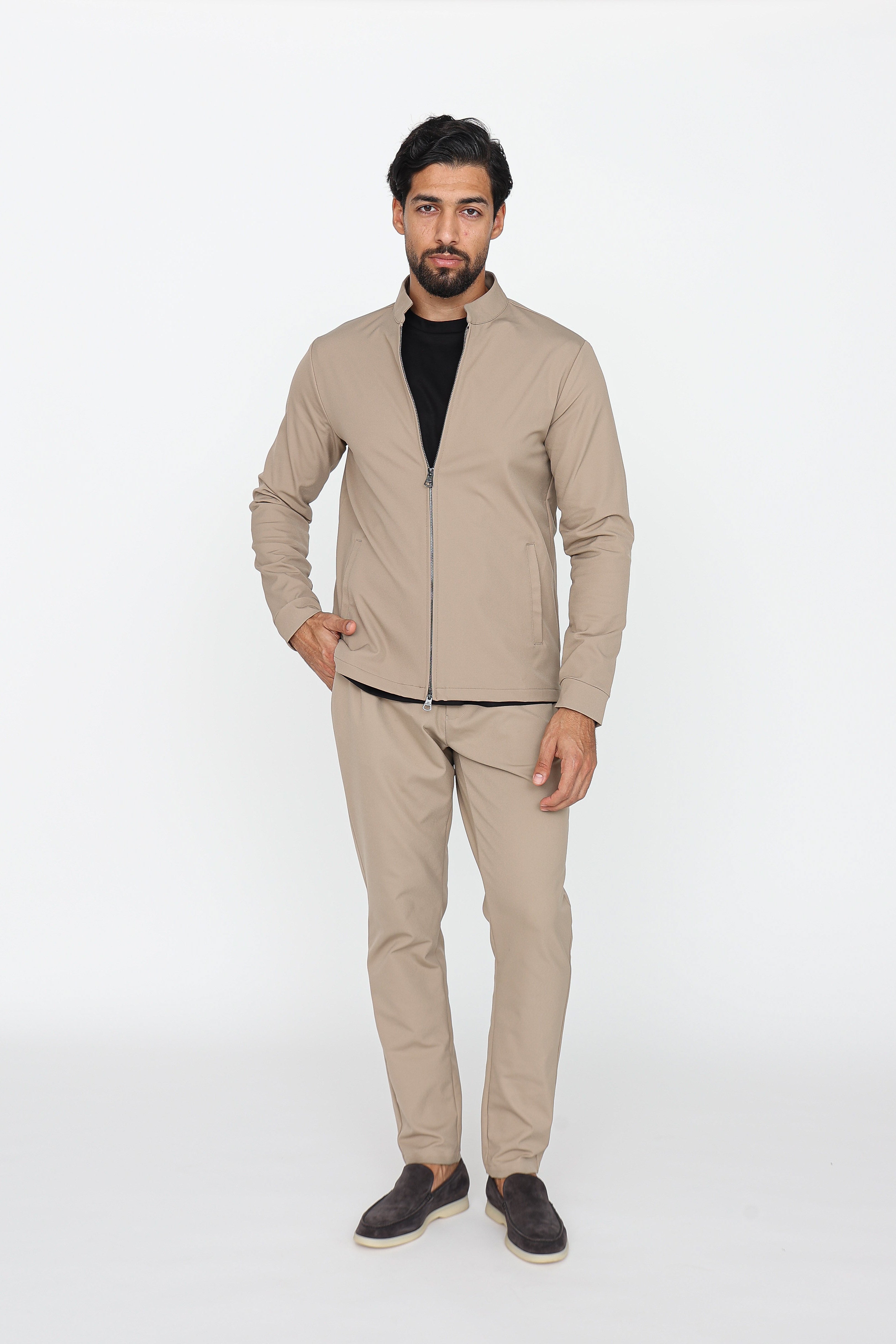 Taupe Urban Tech Jacket