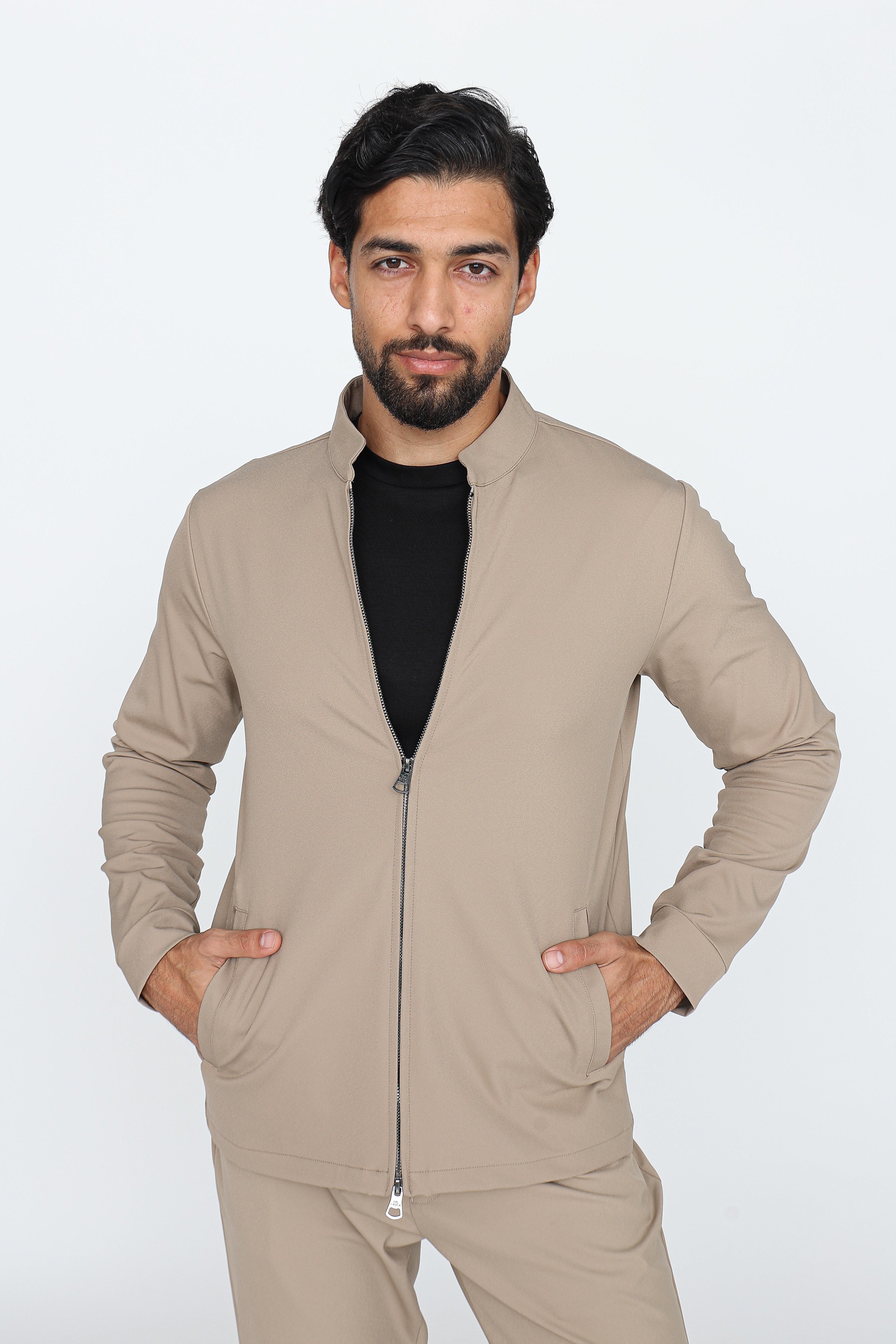 Taupe Urban Tech Jacket