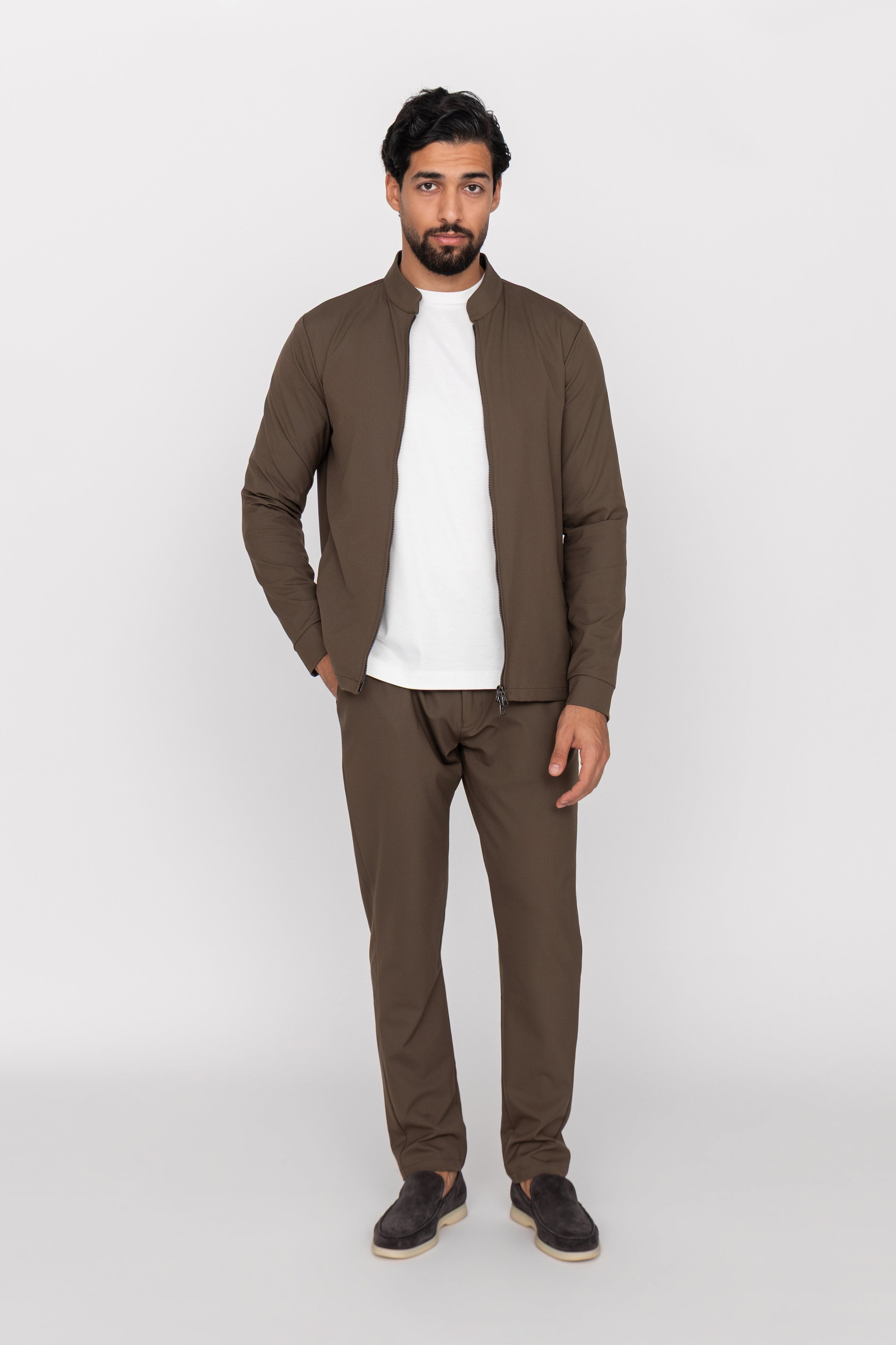 Brown Urban Tech Jacket