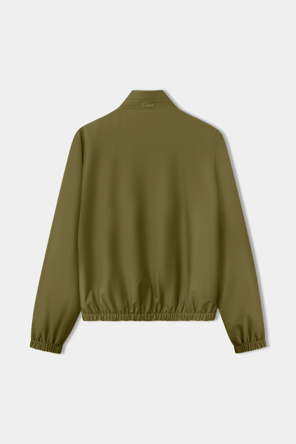 Olive Green Reversible Bomber Jacket