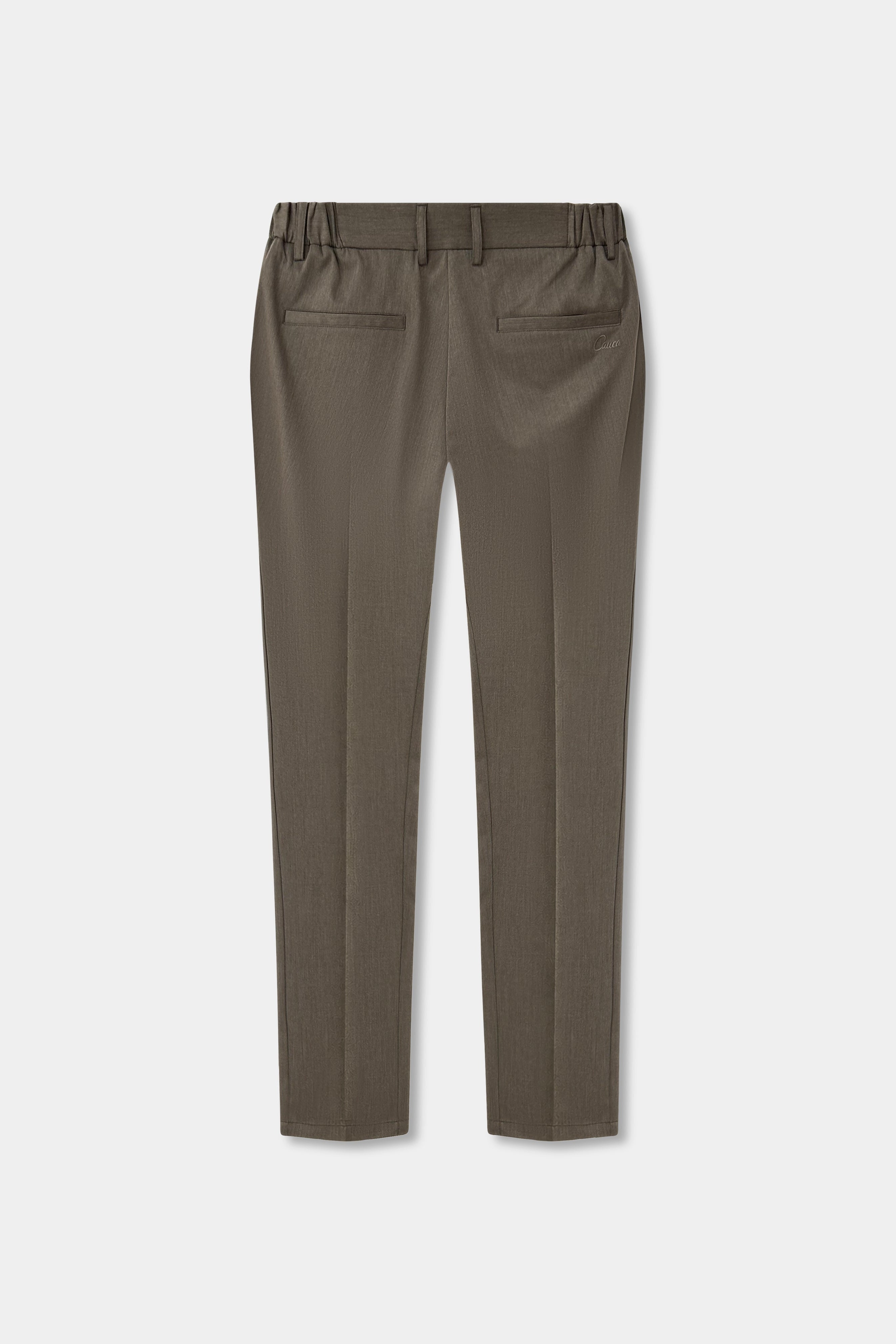 Mushroom Taupe Lightweight Tailored Trousers