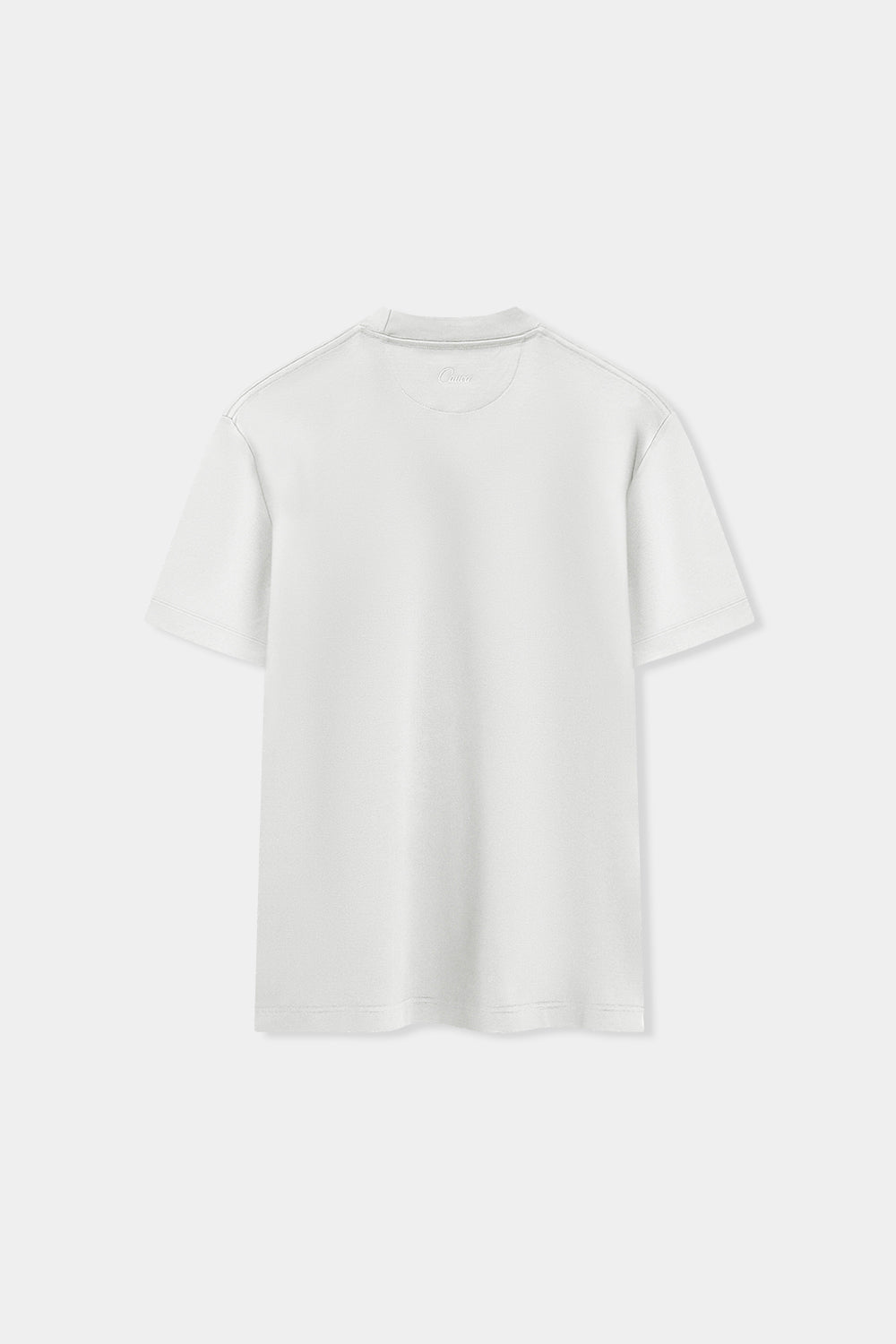 White Mercerized T-shirt