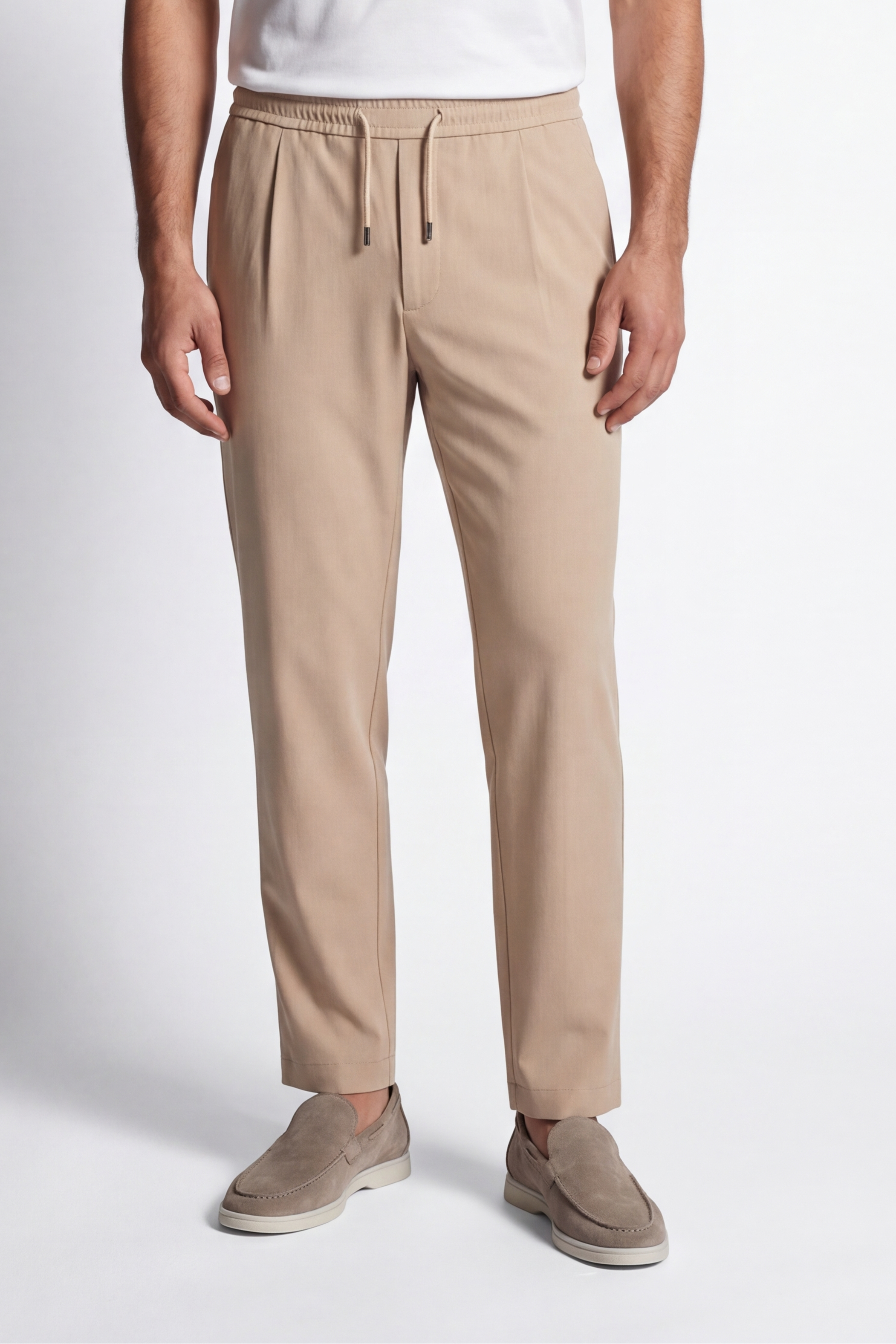 Beige Smart Tech Pants