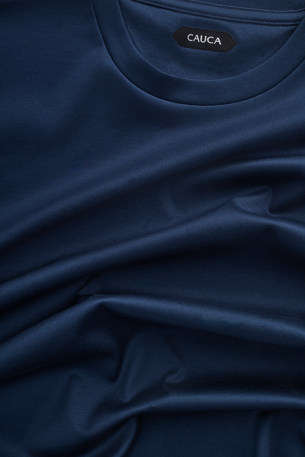 Navy Blue Mercerized T-shirt