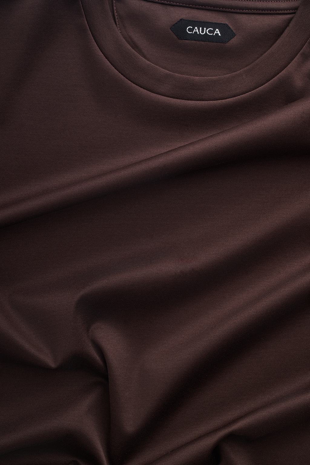 Dark Brown Mercerized T-shirt