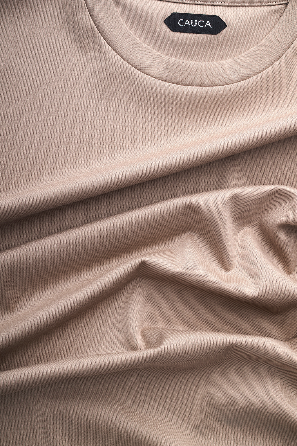Taupe Mercerized T-shirt